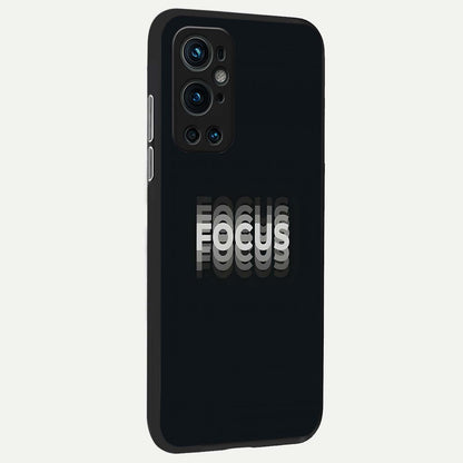  Mono Focus Vision back cover For OnePlus 9 Pro slim fit glass case with vibrant aesthetic design