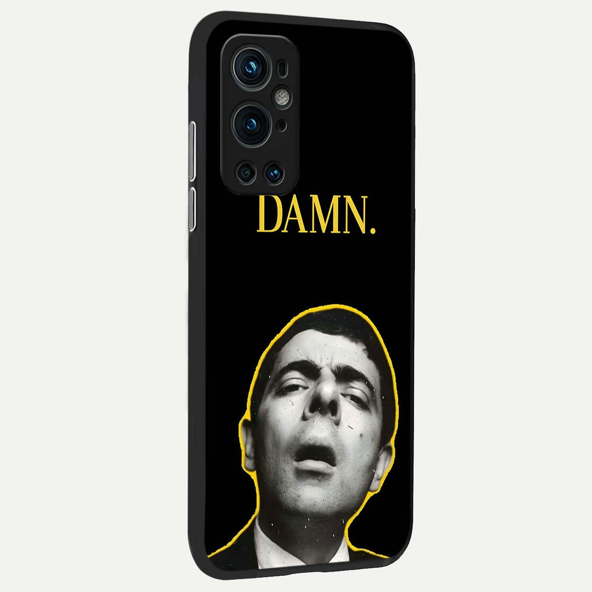  Mr Bean Damn back cover For OnePlus 9 Pro slim fit glass case with vibrant aesthetic design