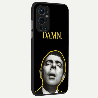  Mr Bean Damn back cover For OnePlus 9 Pro slim fit glass case with vibrant aesthetic design