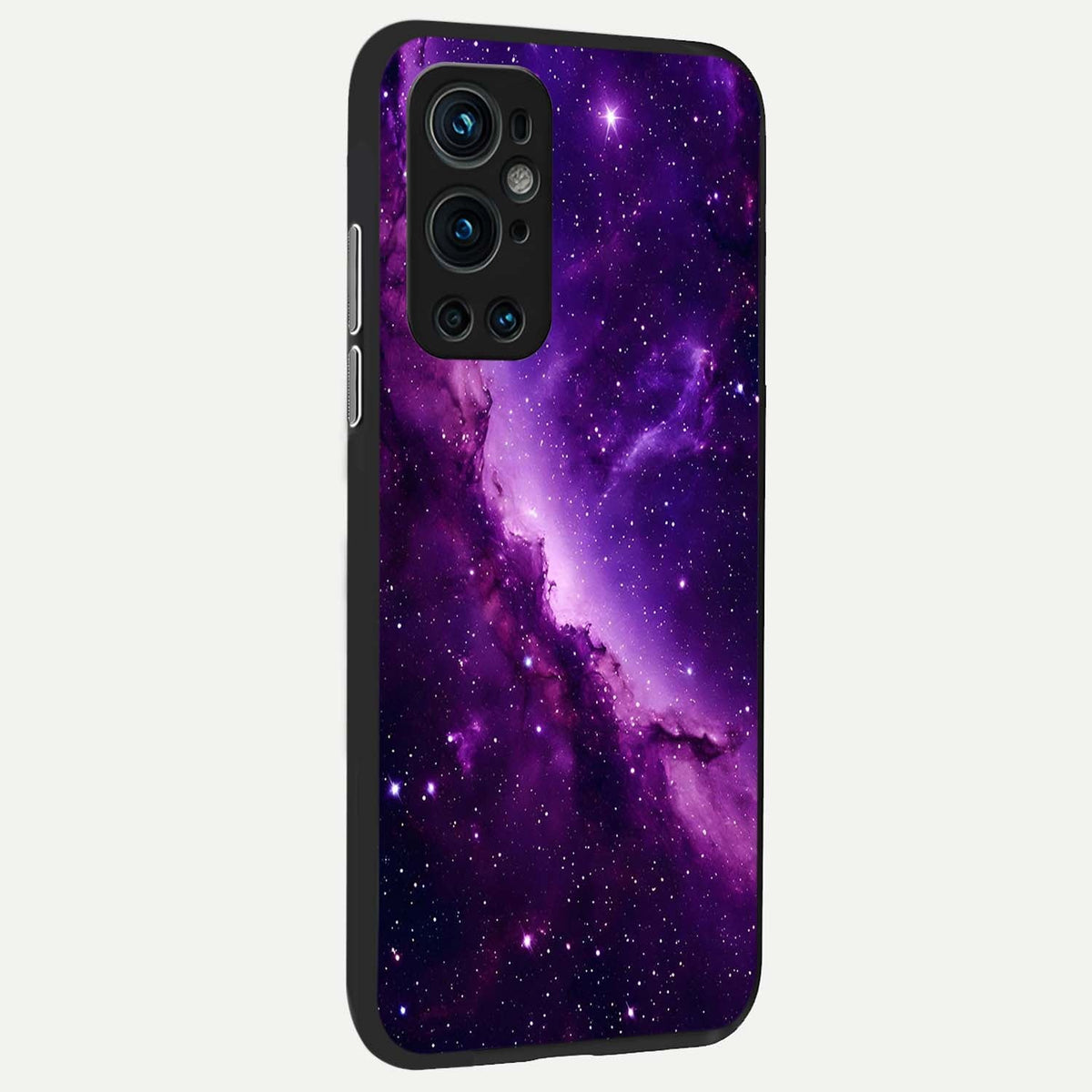  Purple Shade Sky back cover For OnePlus 9 Pro slim fit glass case with vibrant aesthetic design