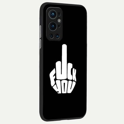  Rebel Mode On back cover For OnePlus 9 Pro slim fit glass case with vibrant aesthetic design