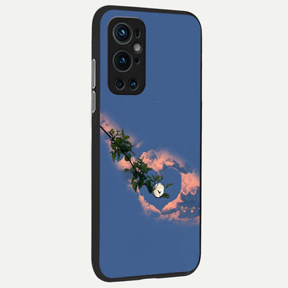  Sky Under Tree back cover For OnePlus 9 Pro slim fit glass case with vibrant aesthetic design