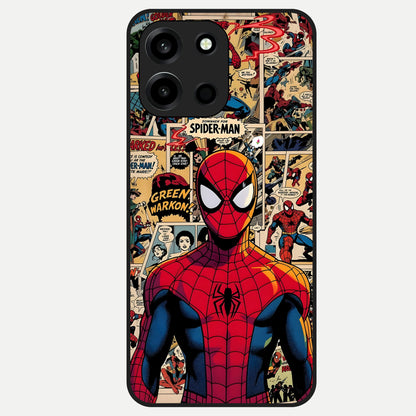  Aesthetic Spider Glass Case For Oneplus Nord 6 back cover – full design glossy printed glass finish