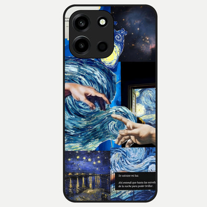  Aesthetic Vando Hands Glass Case For Oneplus Nord 6 back cover – full design glossy printed glass finish