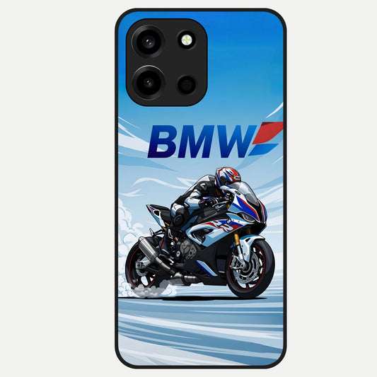  BMW Power Drift Glass Case For Oneplus Nord 6 back cover – full design glossy printed glass finish