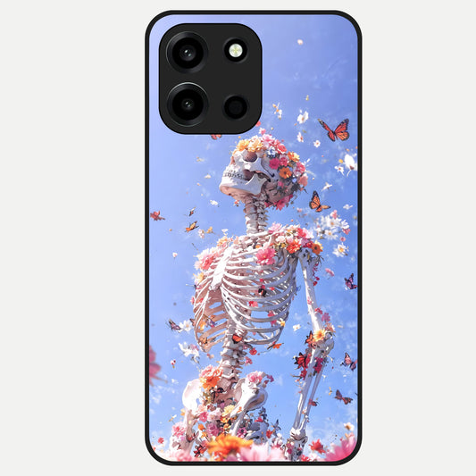  Bloom Beyond Bones Glass Case For Oneplus Nord 6 back cover – full design glossy printed glass finish