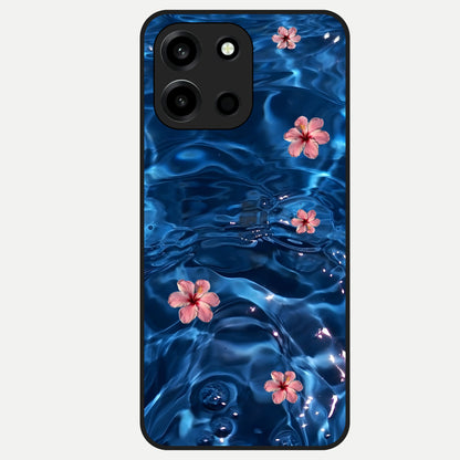  Bloom Thread Art Glass Case For Oneplus Nord 6 back cover – full design glossy printed glass finish