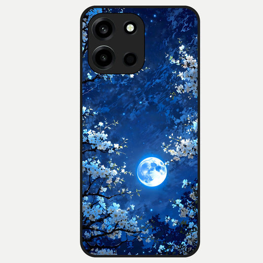  Blossom Moonlight Sky Glass Case For Oneplus Nord 6 back cover – full design glossy printed glass finish