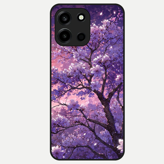  Blossom Tree Glass Case For Oneplus Nord 6 back cover – full design glossy printed glass finish