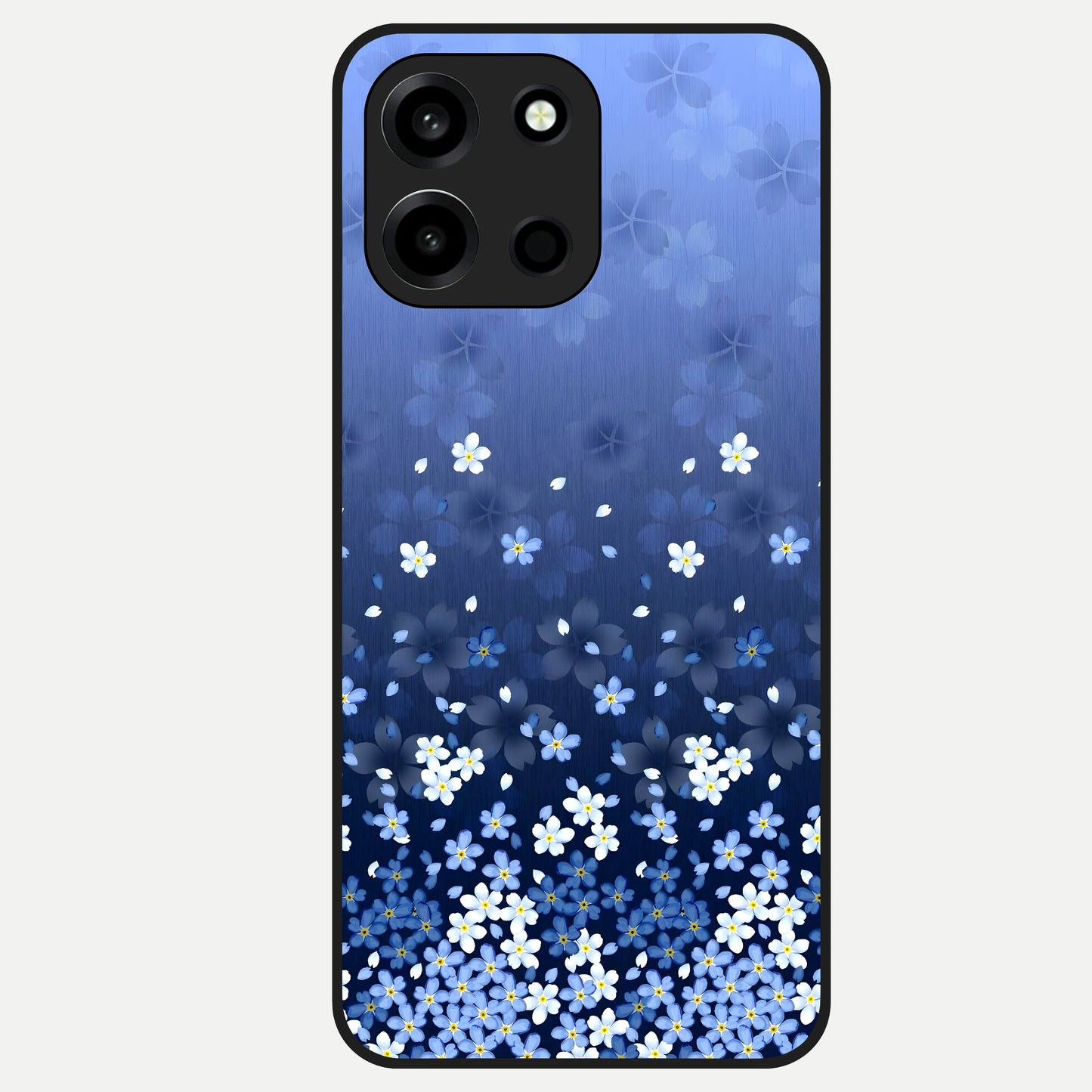  Blue Starry Glass Case For Oneplus Nord 6 back cover – full design glossy printed glass finish