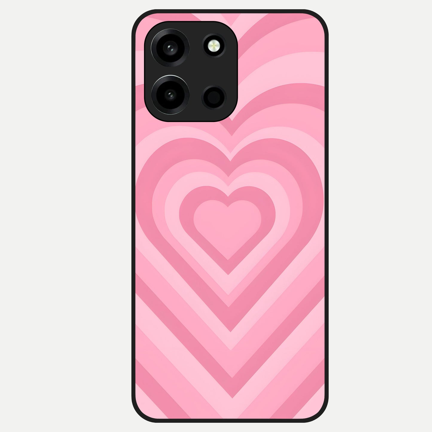  Blush Heart Waves Glass Case For Oneplus Nord 6 back cover – full design glossy printed glass finish