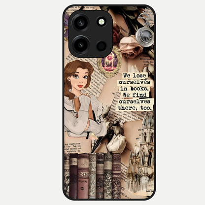  Bookish Dream World Glass Case For Oneplus Nord 6 back cover – full design glossy printed glass finish