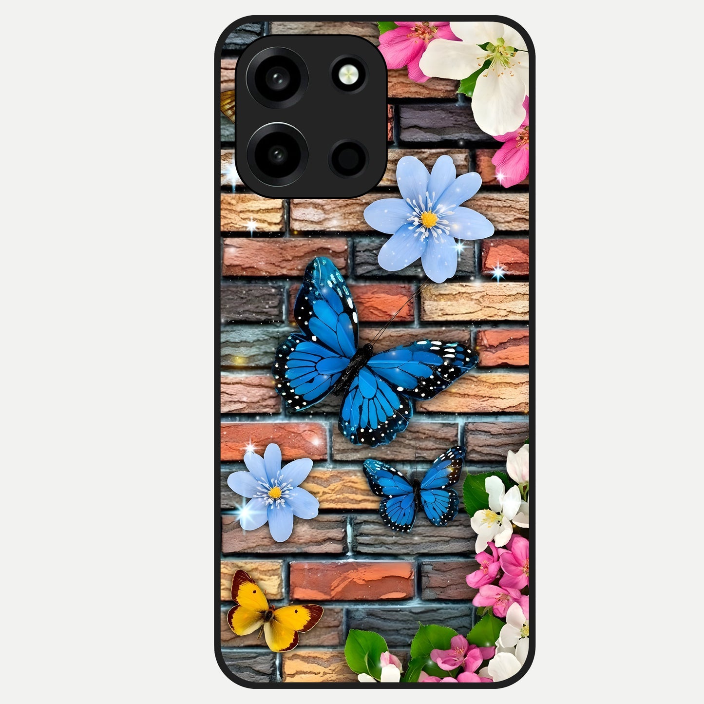  Brick Bloom Flight Glass Case For Oneplus Nord 6 back cover – full design glossy printed glass finish