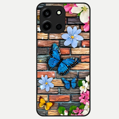  Brick Bloom Flight Glass Case For Oneplus Nord 6 back cover – full design glossy printed glass finish