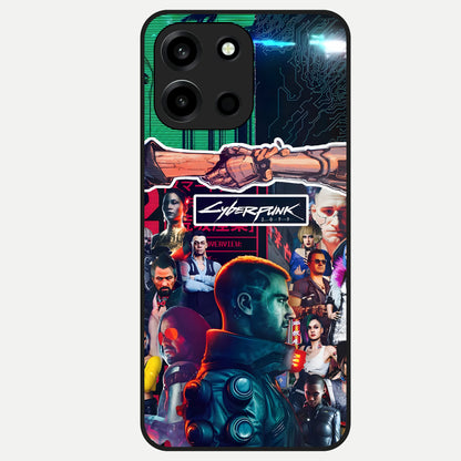  CYBERPUNK Legacy Glass Case For Oneplus Nord 6 back cover – full design glossy printed glass finish