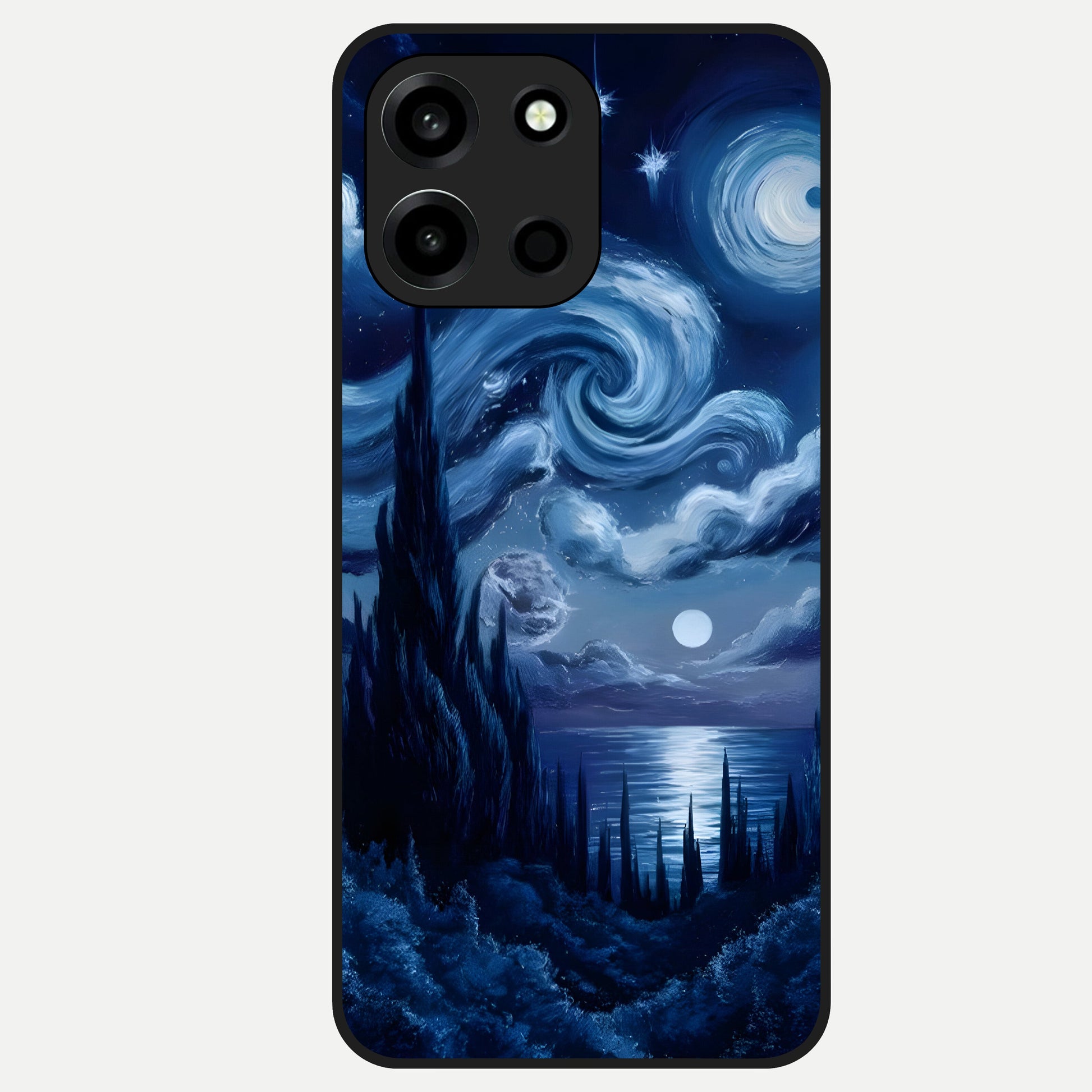  Celestial Dream Van Gogh Glass Case For Oneplus Nord 6 back cover – full design glossy printed glass finish