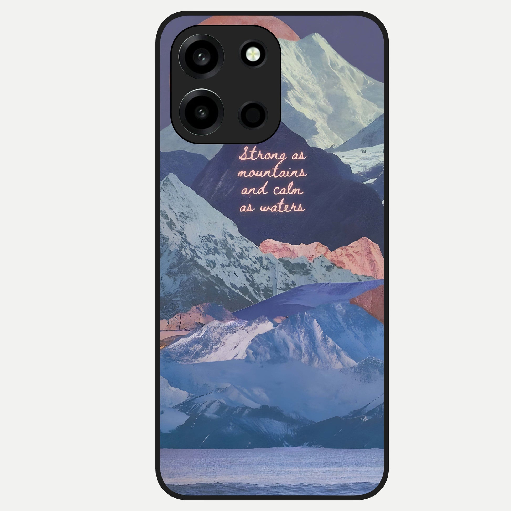  Celestial Mountain Calm Glass Case For Oneplus Nord 6 back cover – full design glossy printed glass finish