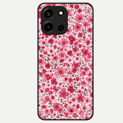  Cherry Blossom Charm Glass Case For Oneplus Nord 6 back cover – full design glossy printed glass finish