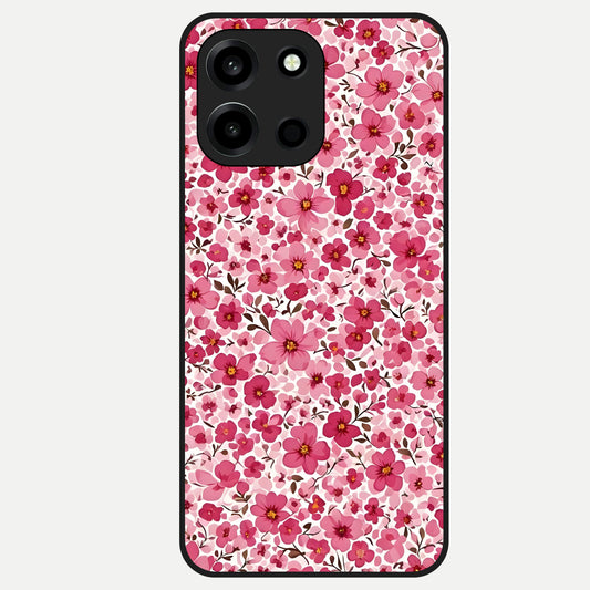  Cherry Blossom Charm Glass Case For Oneplus Nord 6 back cover – full design glossy printed glass finish