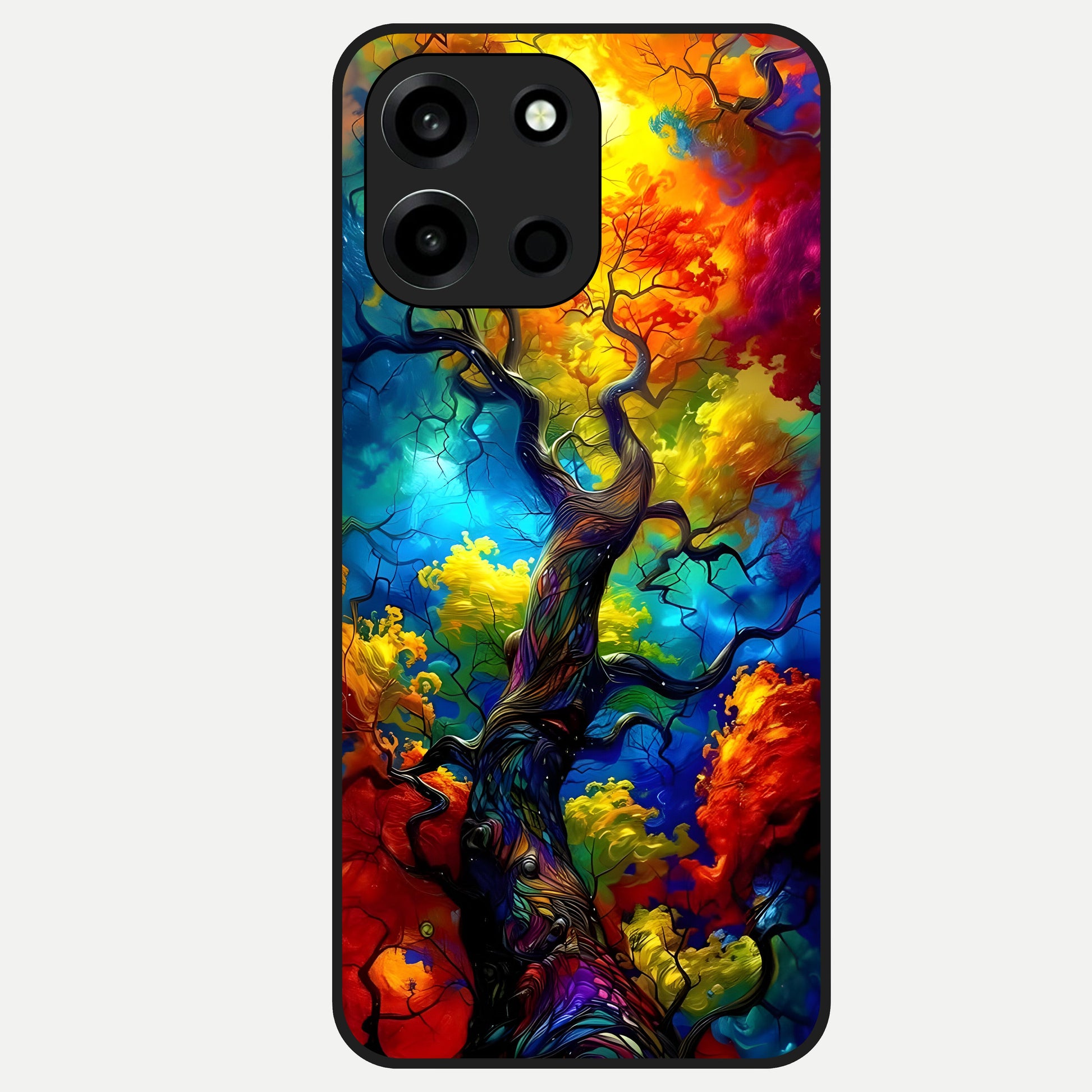  Colorful Soda Bottles Glass Case For Oneplus Nord 6 back cover – full design glossy printed glass finish