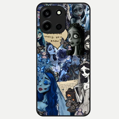  Corpse Bride Posters Glass Case For Oneplus Nord 6 back cover – full design glossy printed glass finish