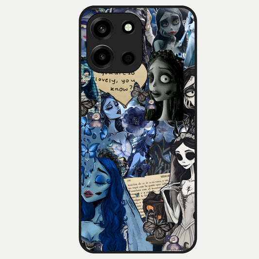  Corpse Bride Posters Glass Case For Oneplus Nord 6 back cover – full design glossy printed glass finish