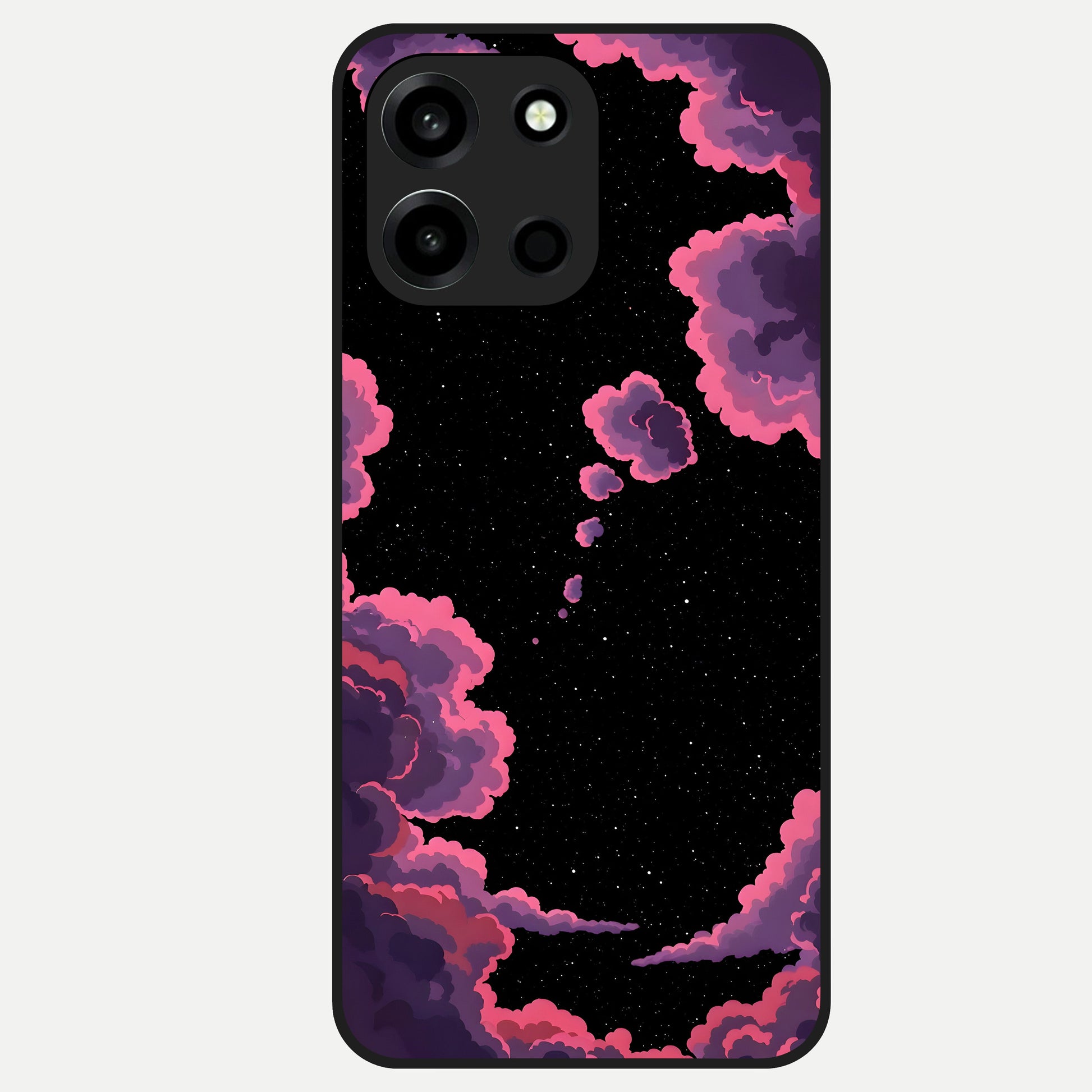  Cosmic Cloud Journey Glass Case For Oneplus Nord 6 back cover – full design glossy printed glass finish