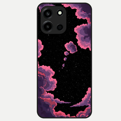  Cosmic Cloud Journey Glass Case For Oneplus Nord 6 back cover – full design glossy printed glass finish