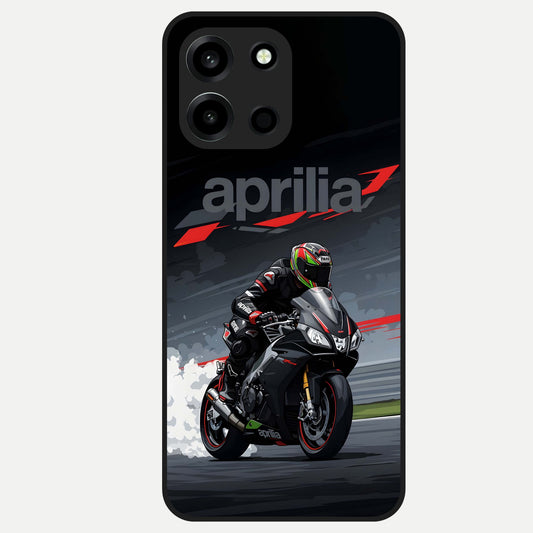  Dark Aprilla Glass Case For Oneplus Nord 6 back cover – full design glossy printed glass finish