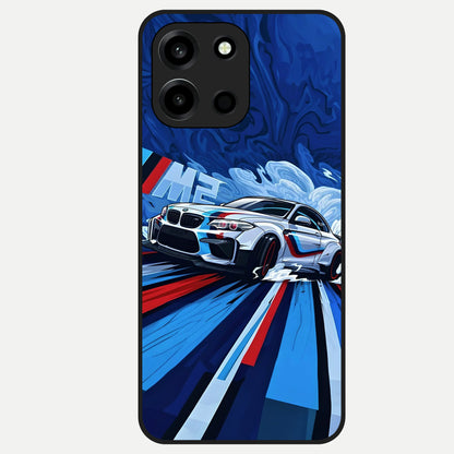  Drift Power Rush Glass Case For Oneplus Nord 6 back cover – full design glossy printed glass finish