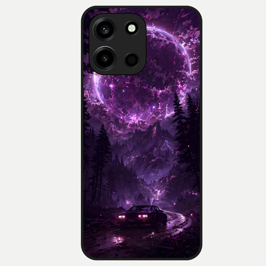  Eternal Cosmic Drive Glass Case For Oneplus Nord 6 back cover – full design glossy printed glass finish