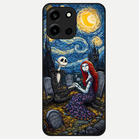  Eternal Night Love Glass Case For Oneplus Nord 6 back cover – full design glossy printed glass finish