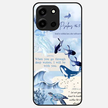  Faithful Ocean Promise Glass Case For Oneplus Nord 6 back cover – full design glossy printed glass finish