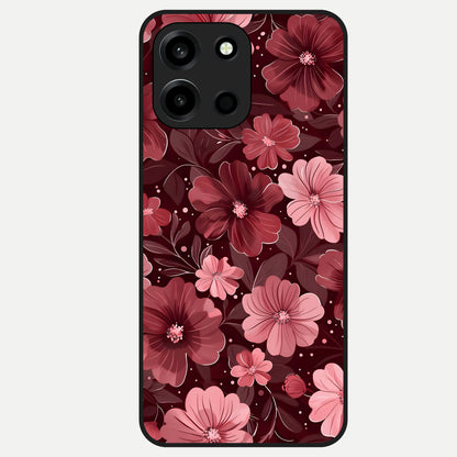  Flower Blush Bloom Glass Case For Oneplus Nord 6 back cover – full design glossy printed glass finish