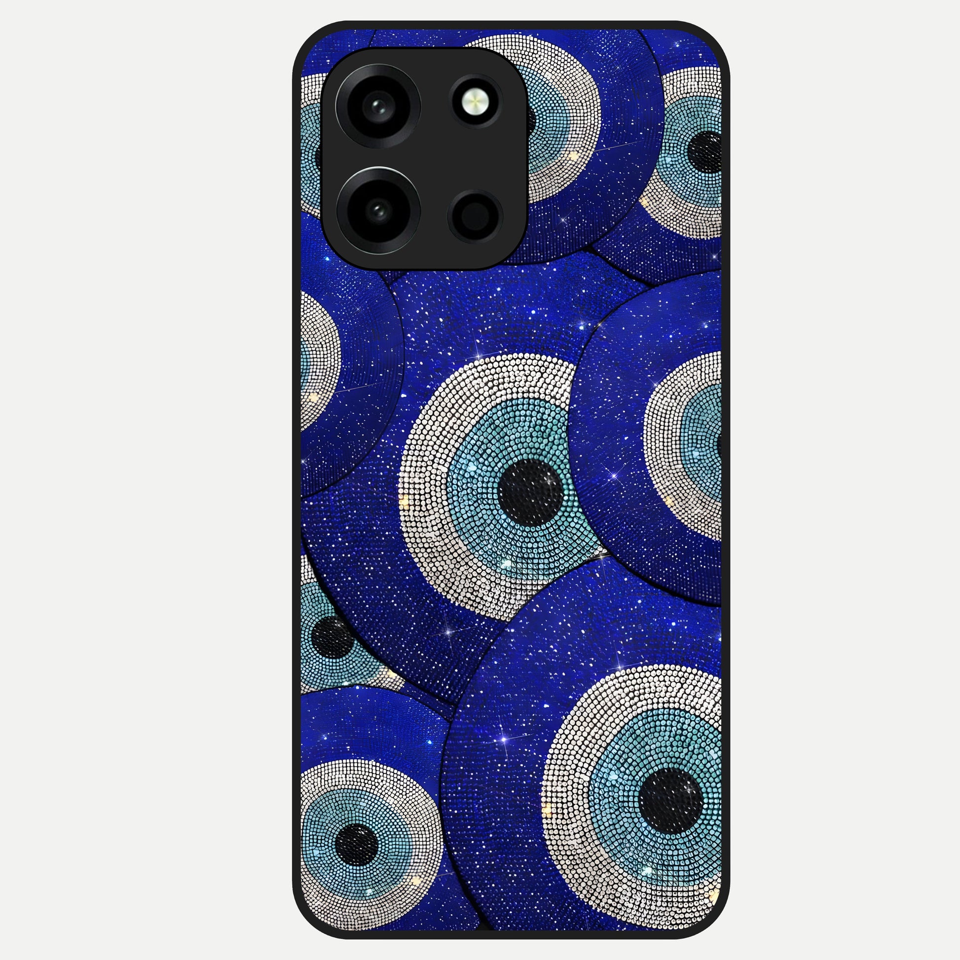  Galaxy Eye Flow Glass Case For Oneplus Nord 6 back cover – full design glossy printed glass finish