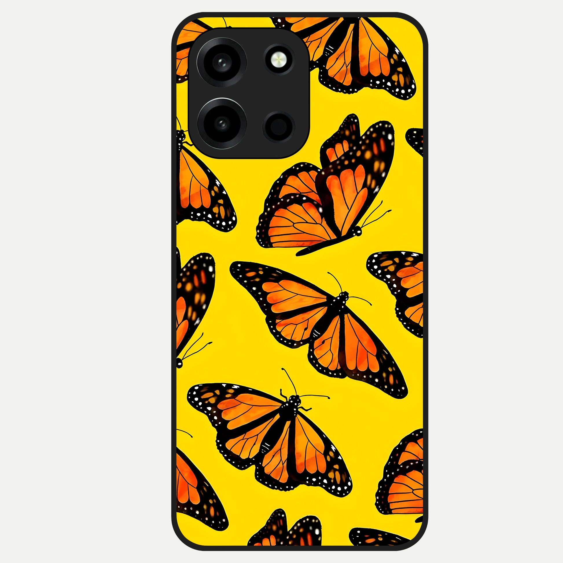  Golden Wing Flight Glass Case For Oneplus Nord 6 back cover – full design glossy printed glass finish