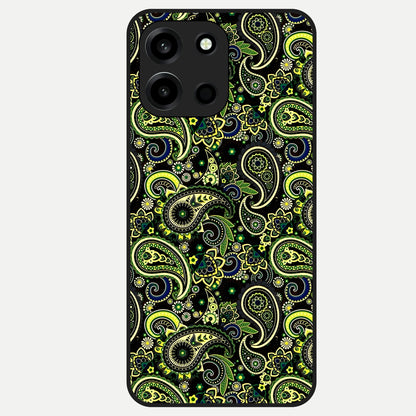  Green Lemon Glass Case For Oneplus Nord 6 back cover – full design glossy printed glass finish