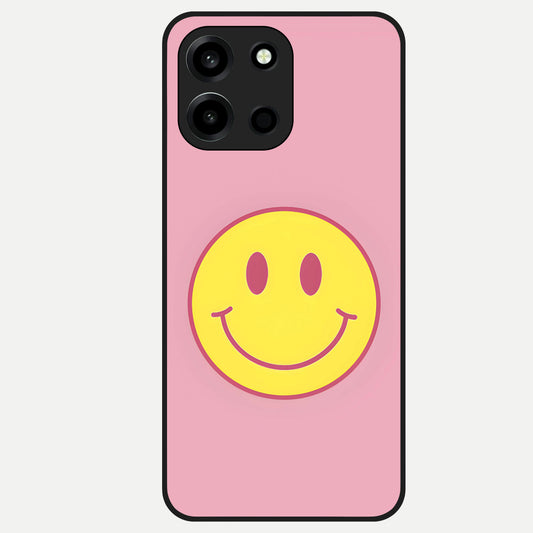  Happy Pink Mood Glass Case For Oneplus Nord 6 back cover – full design glossy printed glass finish