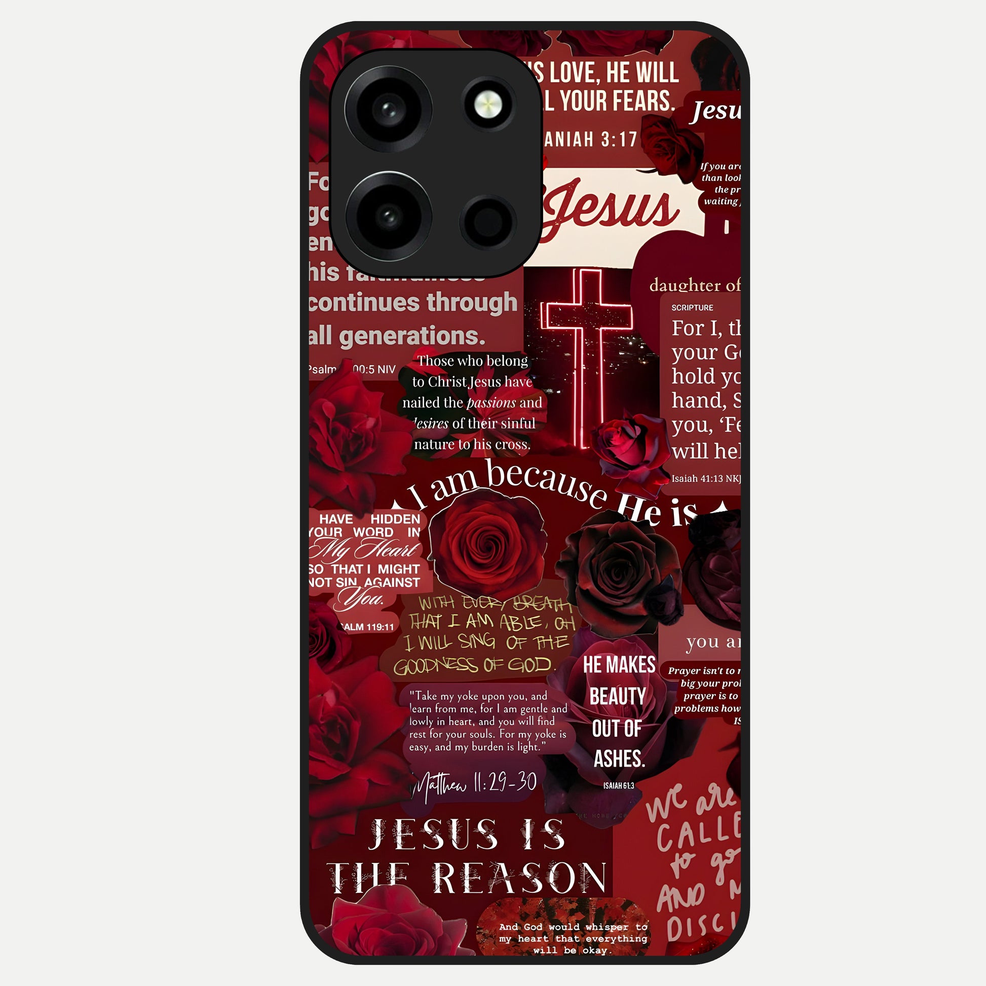  Jesus Love Heals Glass Case For Oneplus Nord 6 back cover – full design glossy printed glass finish