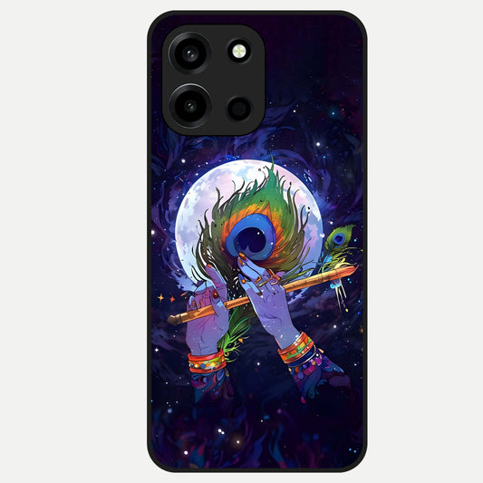  Krishna Hands Art Glass Case For Oneplus Nord 6 back cover – full design glossy printed glass finish