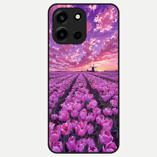  Lavender Dream Skies Glass Case For Oneplus Nord 6 back cover – full design glossy printed glass finish