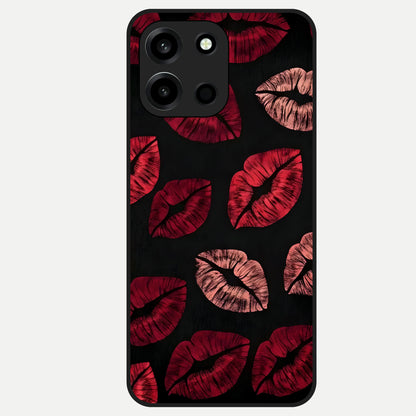  Midnight Kiss Love Glass Case For Oneplus Nord 6 back cover – full design glossy printed glass finish