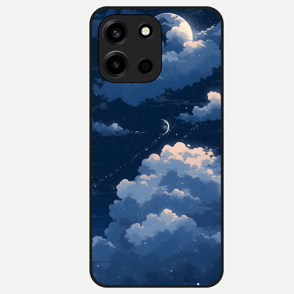  Moon Dream Haze Glass Case For Oneplus Nord 6 back cover – full design glossy printed glass finish