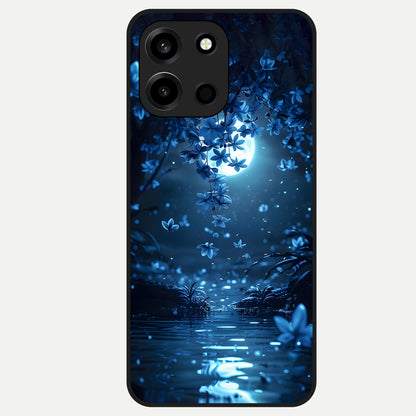  Moonlight Petal Dream Glass Case For Oneplus Nord 6 back cover – full design glossy printed glass finish