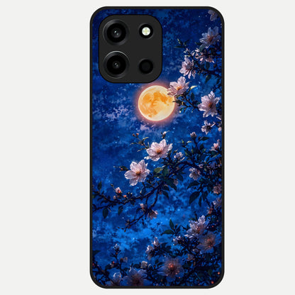  Moonlit Blossoms Night Glass Case For Oneplus Nord 6 back cover – full design glossy printed glass finish