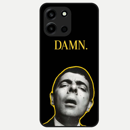  Mr Bean Damn Glass Case For Oneplus Nord 6 back cover – full design glossy printed glass finish