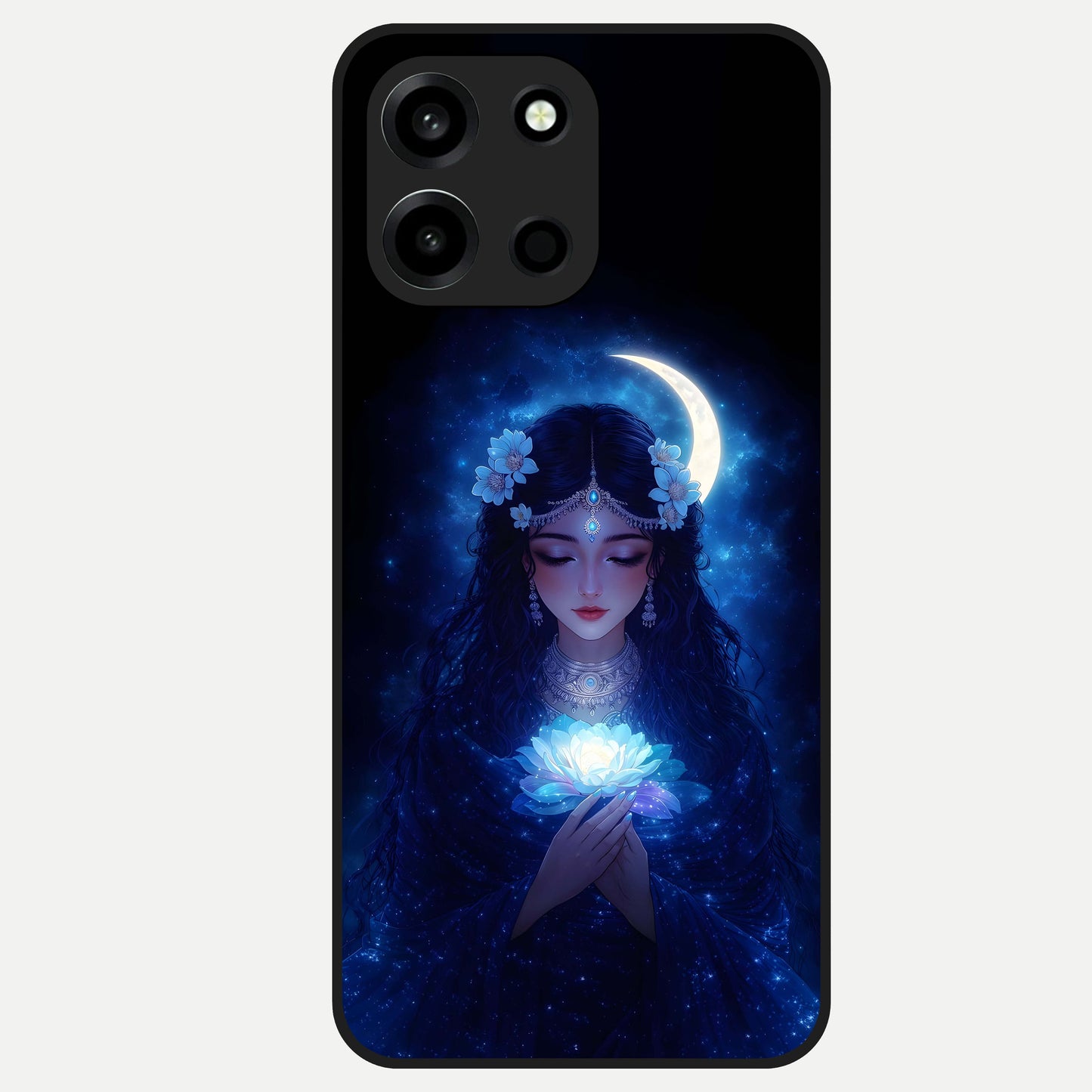  Mystic Moon Queen Glass Case For Oneplus Nord 6 back cover – full design glossy printed glass finish