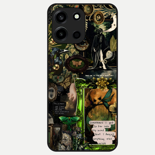  Mystic Woods Secret Glass Case For Oneplus Nord 6 back cover – full design glossy printed glass finish