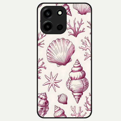  Pink Power Sparks Glass Case For Oneplus Nord 6 back cover – full design glossy printed glass finish