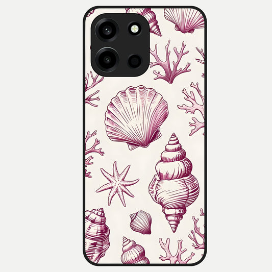  Pink Power Sparks Glass Case For Oneplus Nord 6 back cover – full design glossy printed glass finish